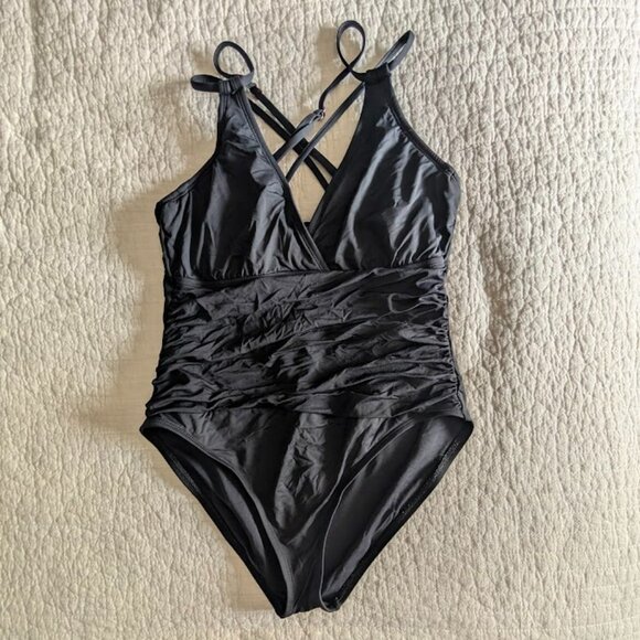 La Blanca Other - La Blanca Black Bathing Suit